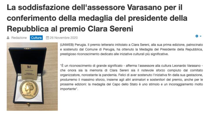 26.11.2020 - Il Messaggero