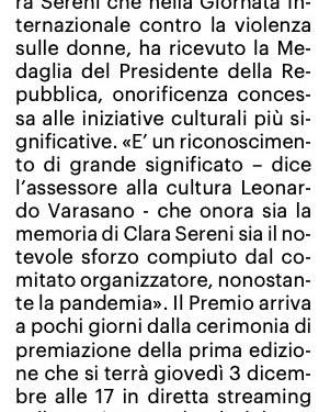 27.11.2020 - La Nazione