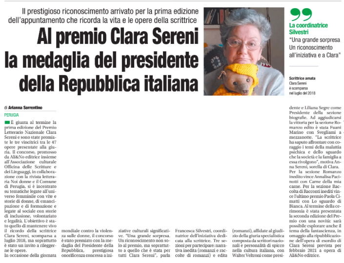 12.07.2020 - Corriere dell'Umbria