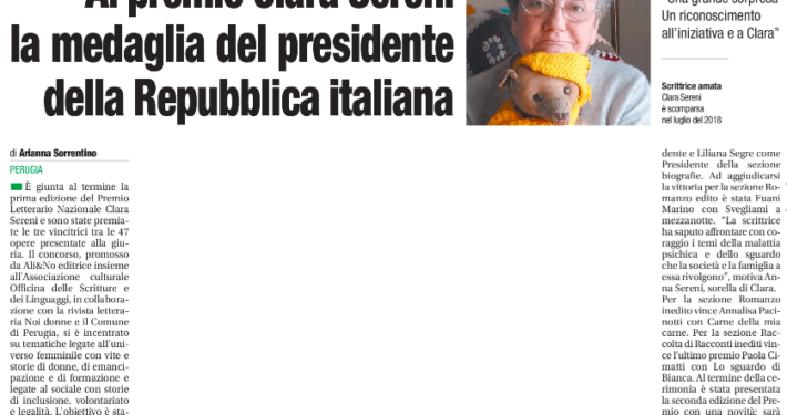 12.07.2020 - Corriere dell'Umbria